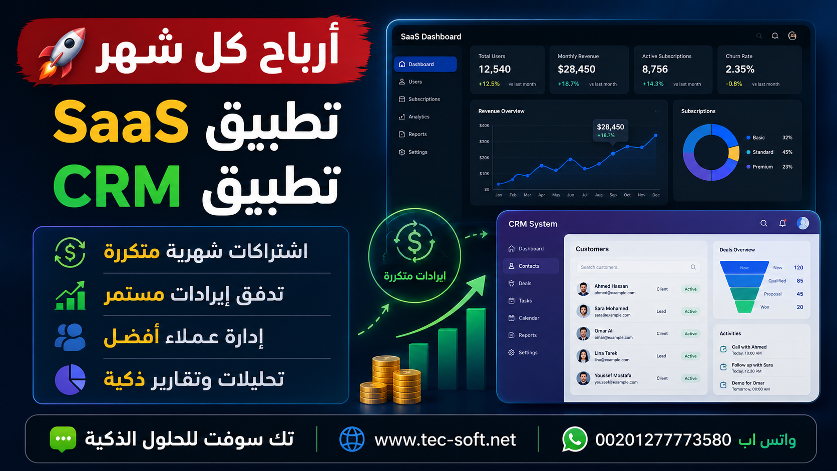 تطوير تطبيق أعمال