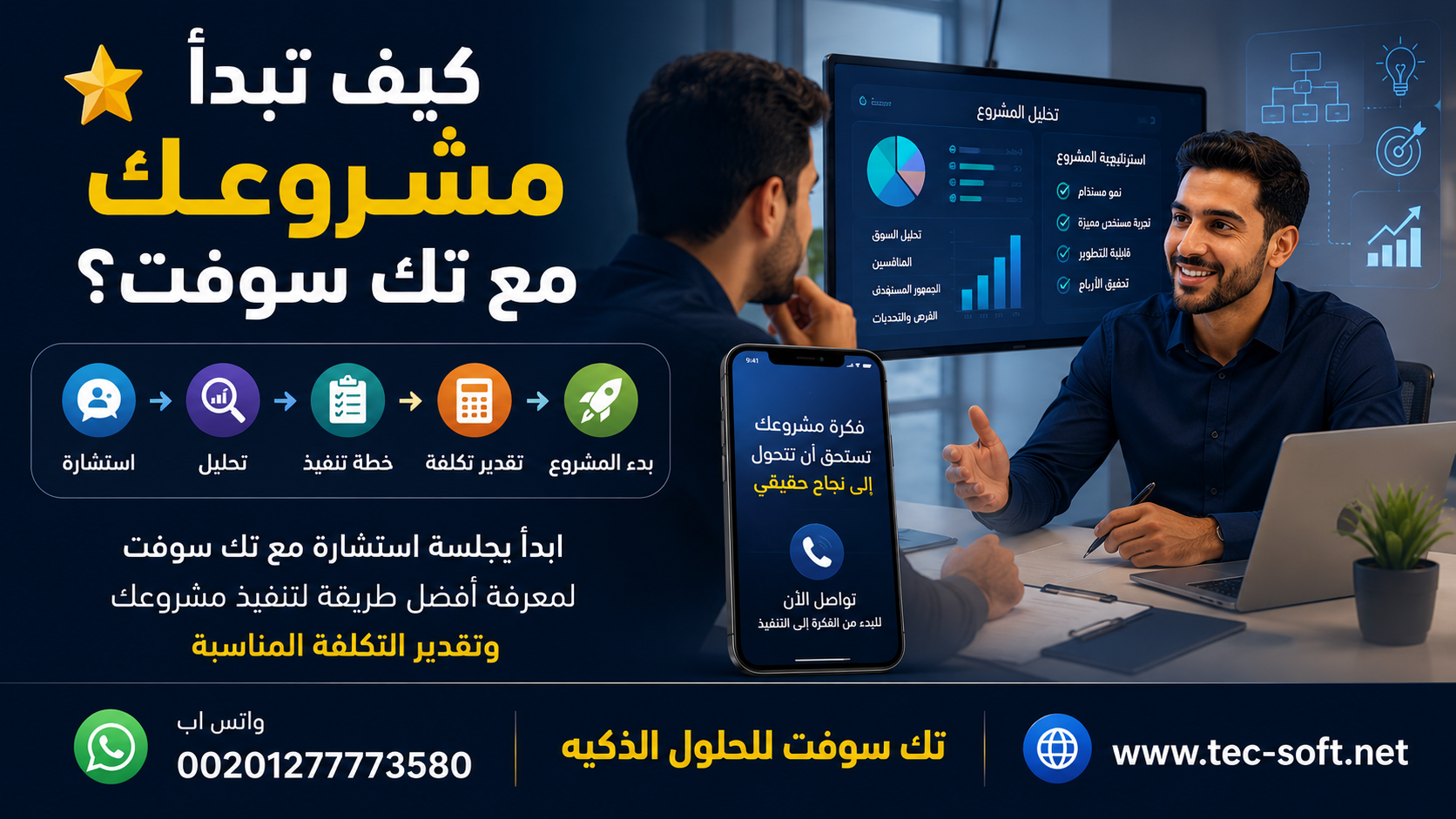 التواصل مع تك سوفت