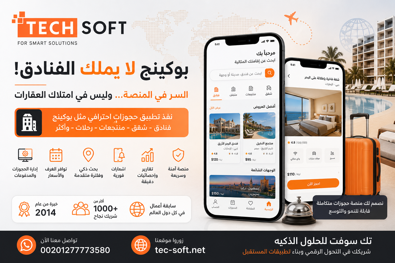 تكلفة تطبيق مثل بوكينج