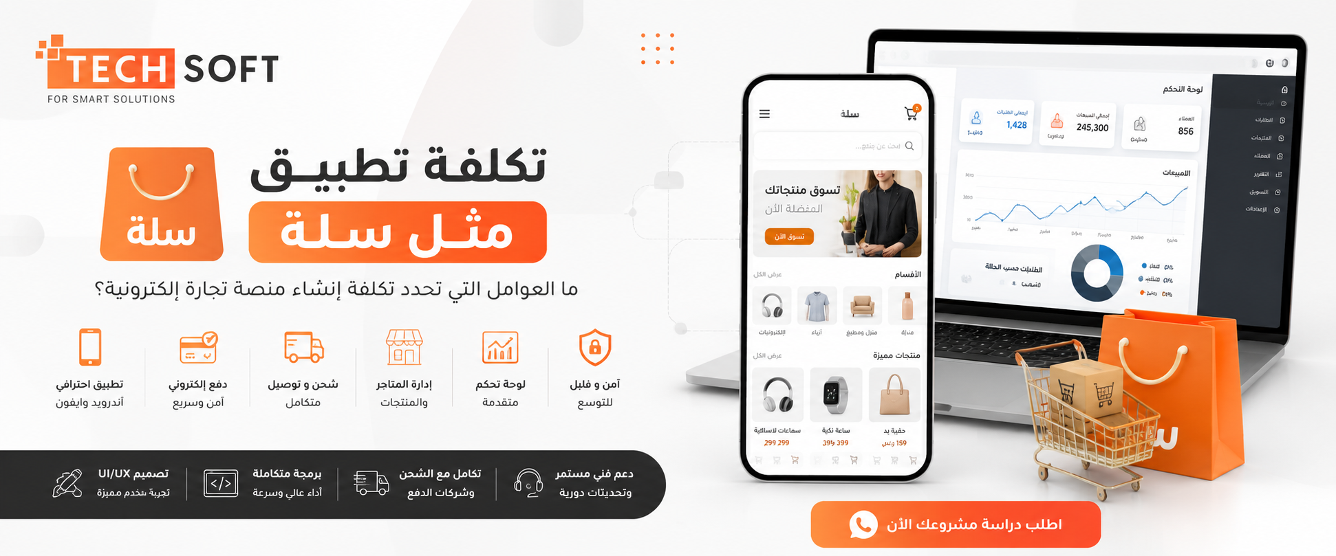 تكلفة تطبيق مثل سلة