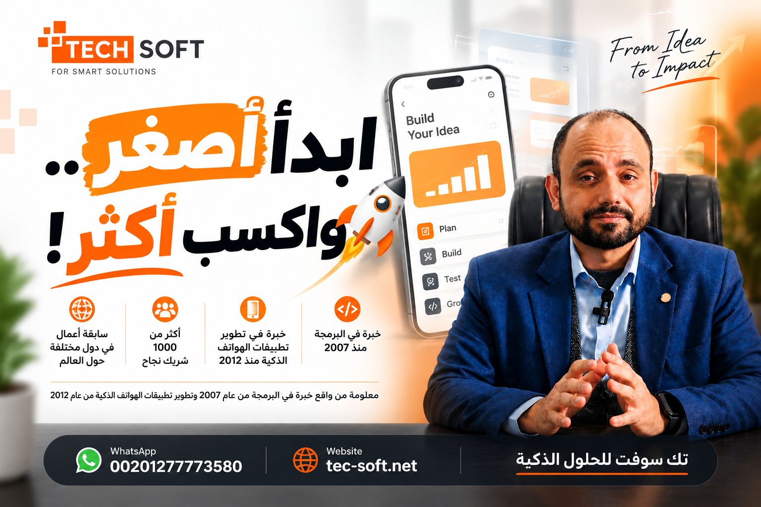 ابدأ بأذكى نسخة من التطبيق وليس أكبر نسخة | كيف تحدد MVP قبل البرمجة؟ | تك سوفت